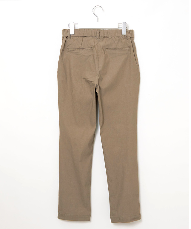 ピケ ストレッチ スリムパンツ