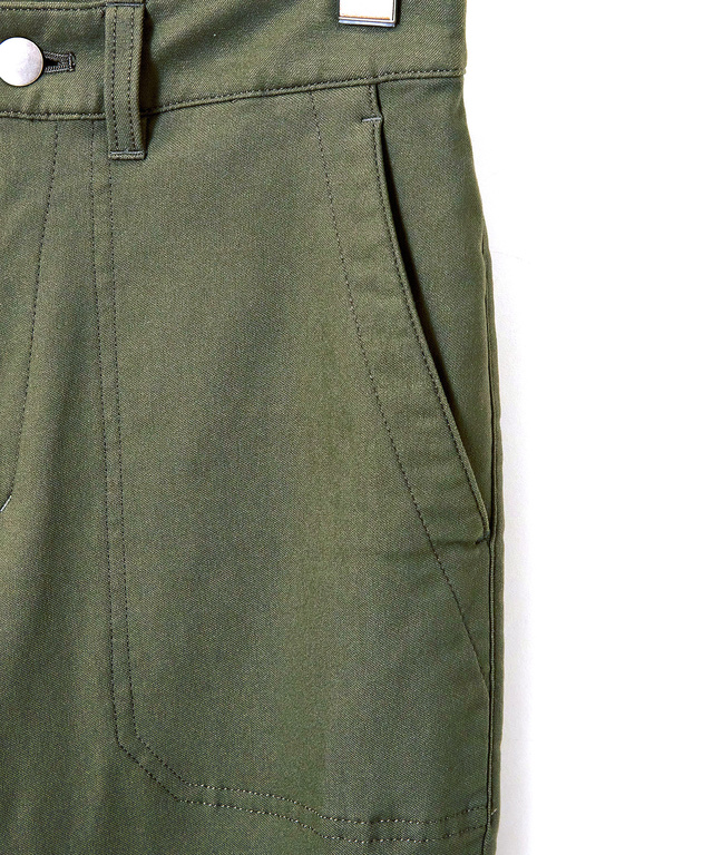 裏起毛 ベイカーステッチ パンツ