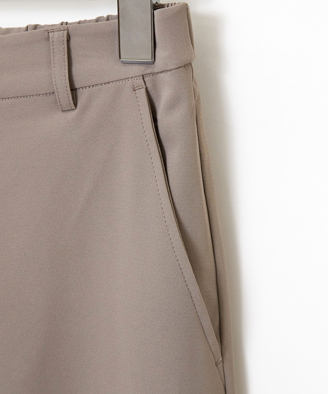 ラップ風 セミワイドパンツ【接触冷感】【吸汗速乾】