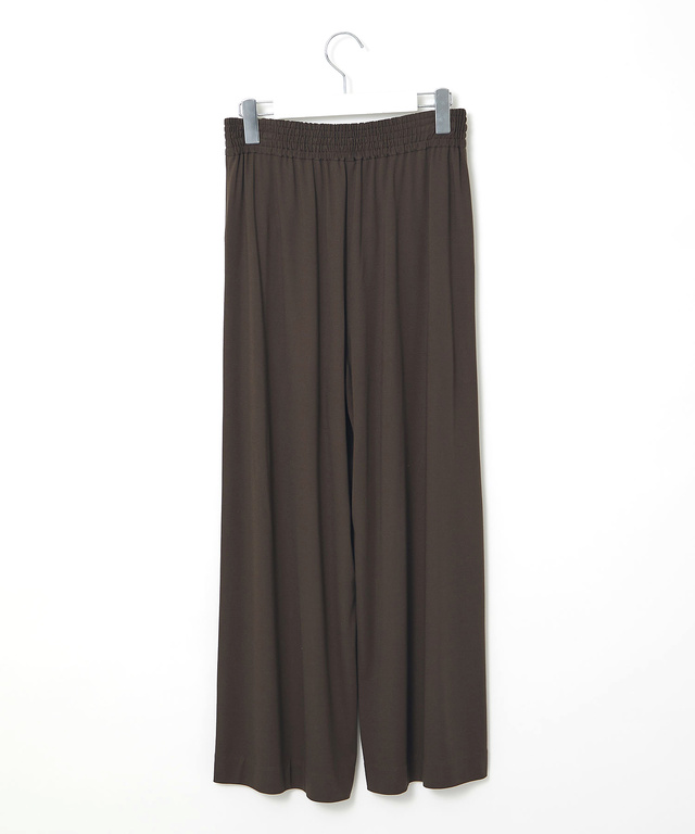 レーヨンブレンド カットソー ワイドパンツ