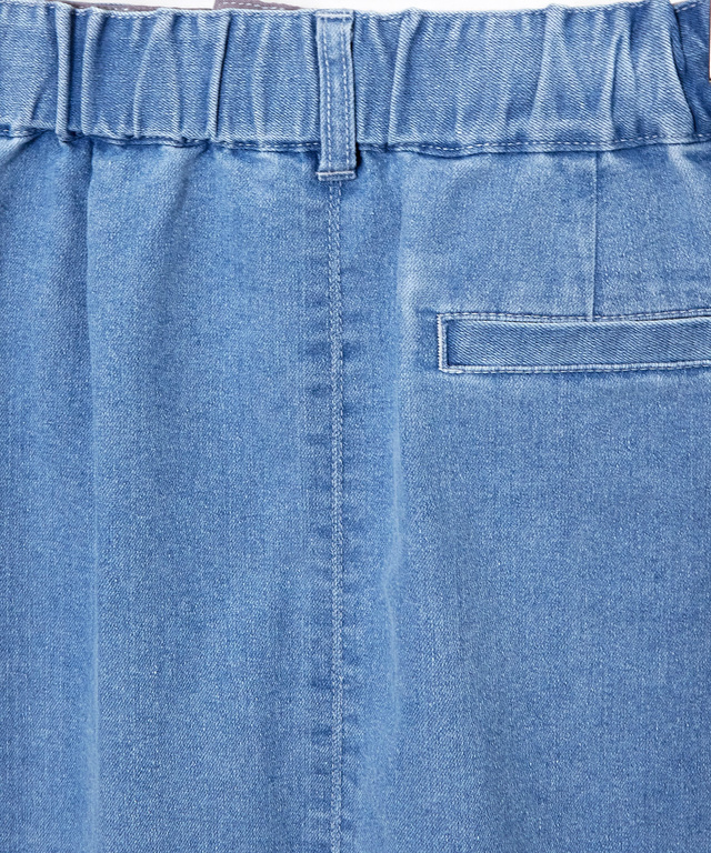 ウエストゴム デニム スカート