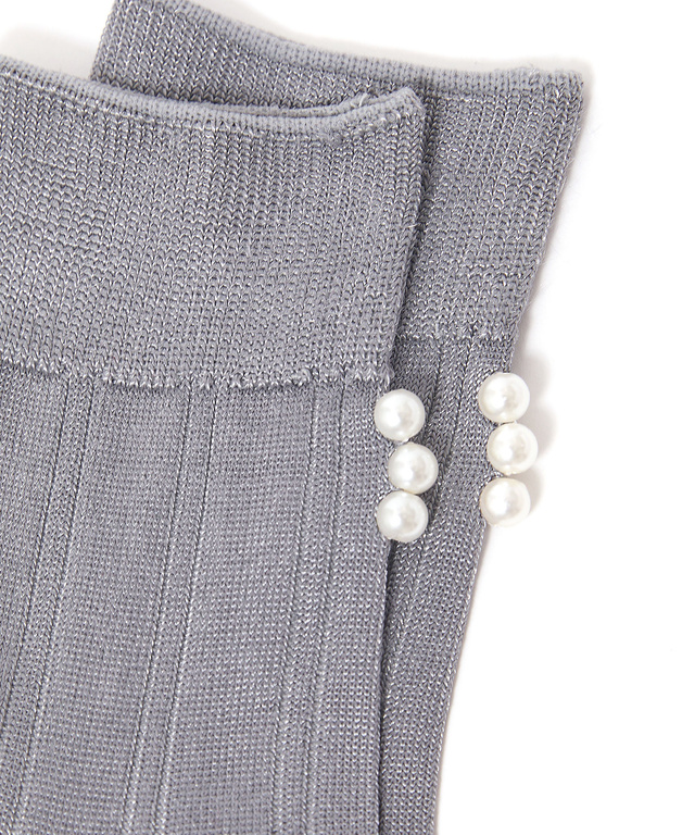 パール デザイン ソックス