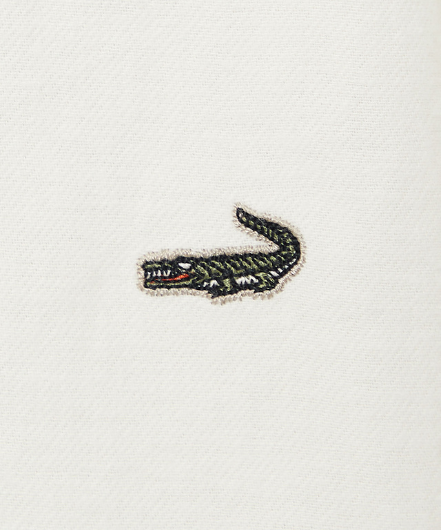 刺繍フリルデザイン 長袖 ブラウス
