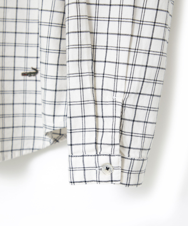 コットン チェック ブラウス【一部店舗限定】