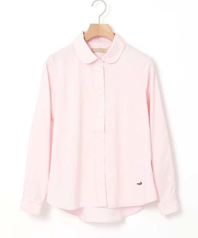 ノンアイロン オックスフォード ブラウス【シワになりにくい】