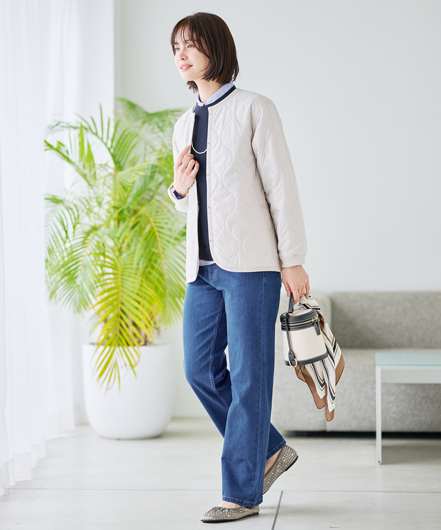 ノンアイロン オックスフォード ブラウス【シワになりにくい】