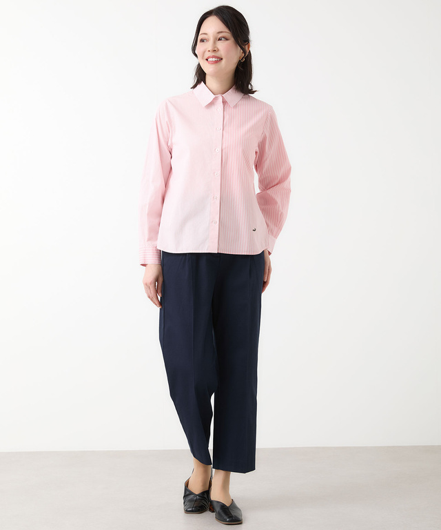 クレイジー ストライプ ブラウス