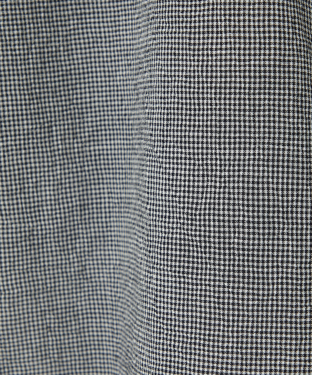 サッカー ミニギンガム ブラウス