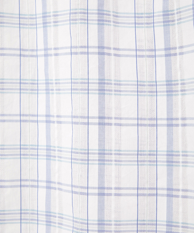 スノーコットン 七分袖 ブラウス【接触冷感】