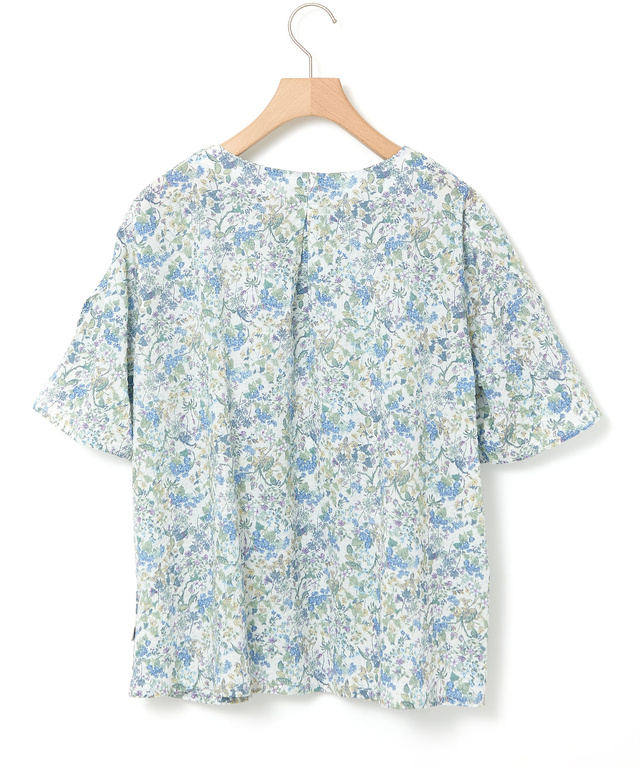 ミラクルウェーブ 花柄 ブラウス【オンラインショップ限定】