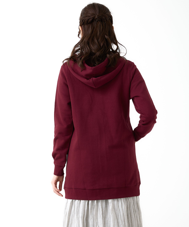 裏毛 チュニック パーカー【オンラインショップ限定】