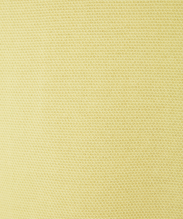 コットンブレンド ニット調 カットカーディガン