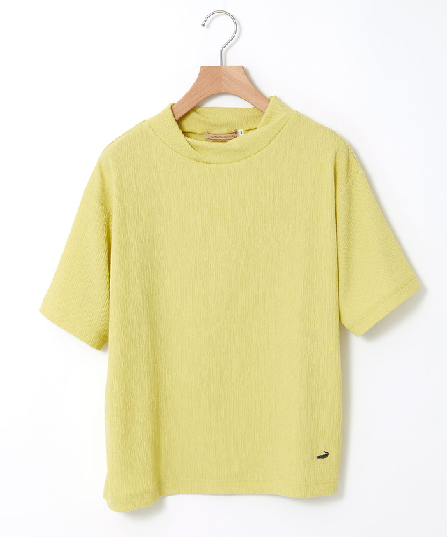 モックネック 襟デザイン Tシャツ