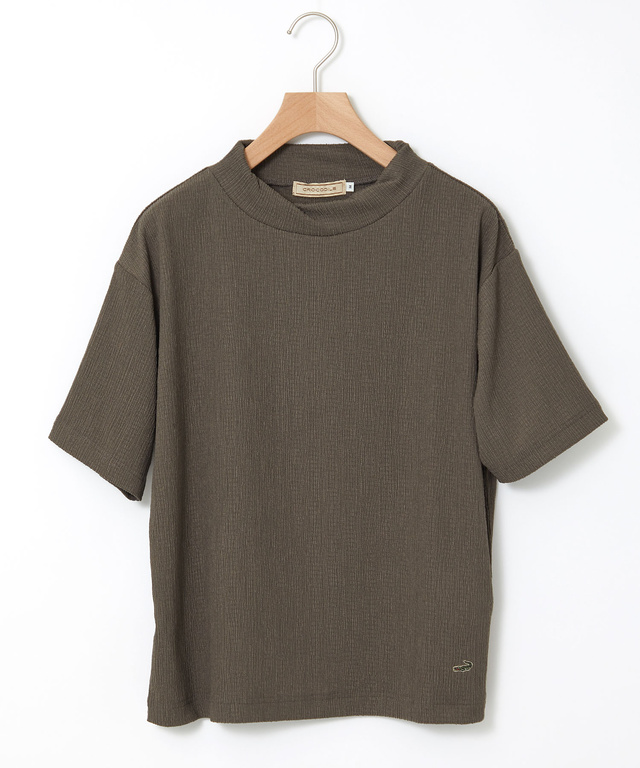 モックネック 襟デザイン Tシャツ
