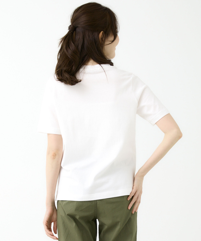コスモス プリント Tシャツ