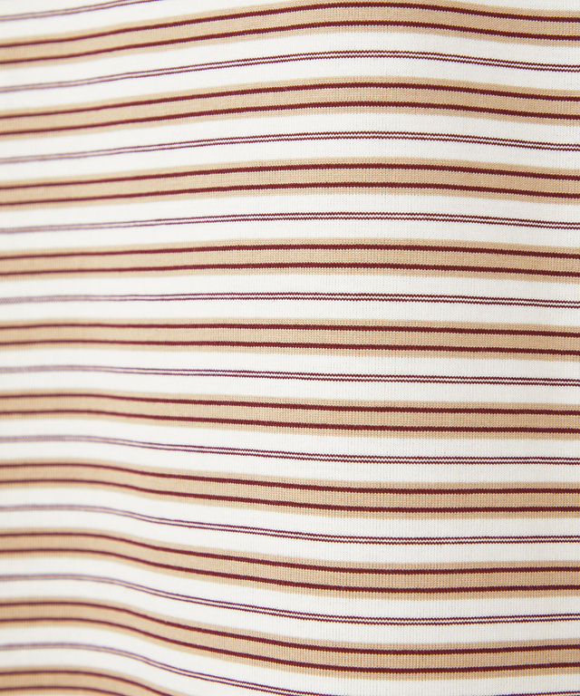 コットン マルチボーダー Tシャツ