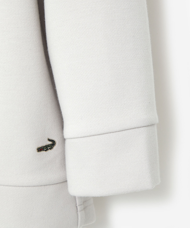  ボタン開き フード パーカー