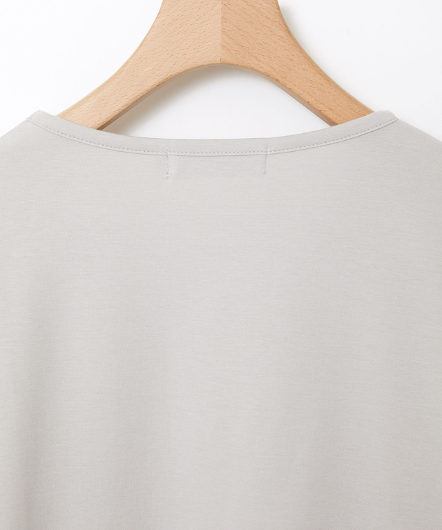 布帛ドッキング カットソー