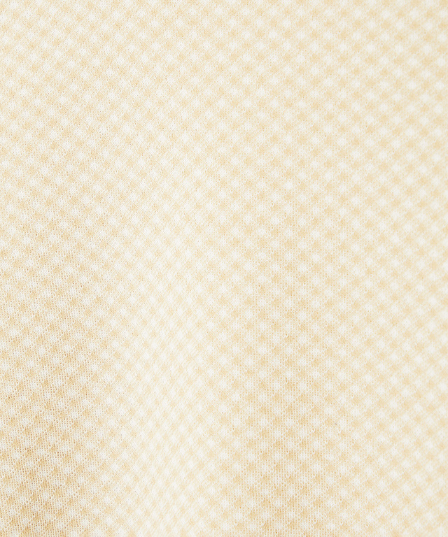 チェックジャカード ハイネックプルオーバー