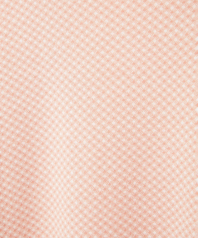 チェックジャカード ハイネックプルオーバー