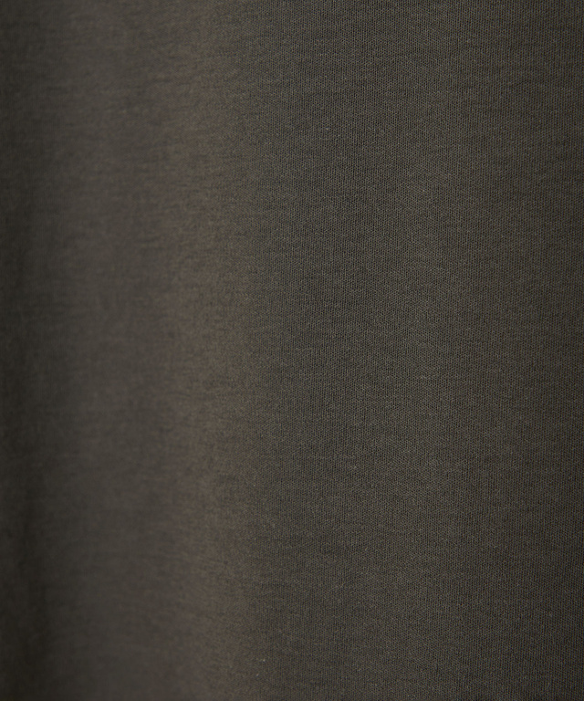 クロコモチーフ チェーンステッチ風 プリントTシャツ