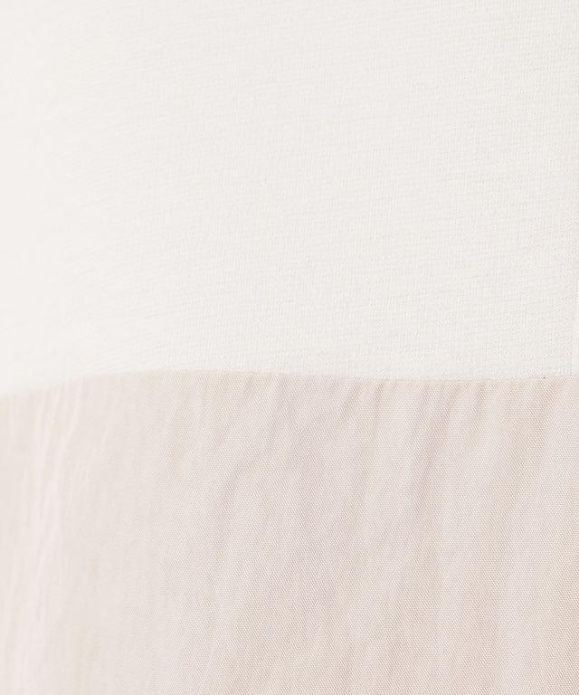 異素材 切り替え プルオーバー