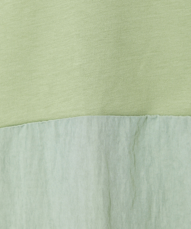 異素材 切り替え プルオーバー