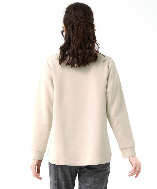 抜け襟デザイン プルオーバー