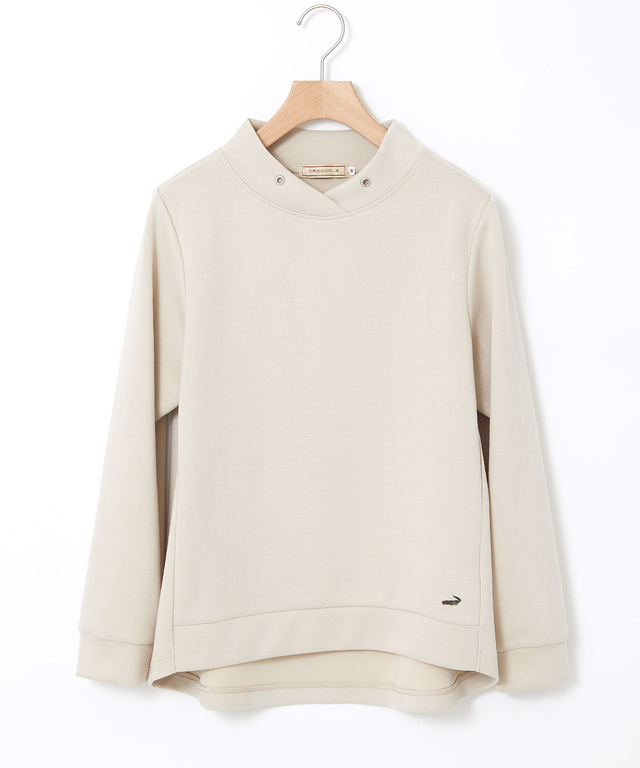 抜け襟デザイン プルオーバー