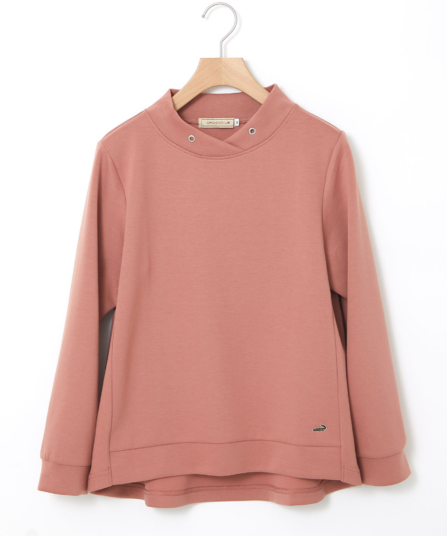 抜け襟デザイン プルオーバー