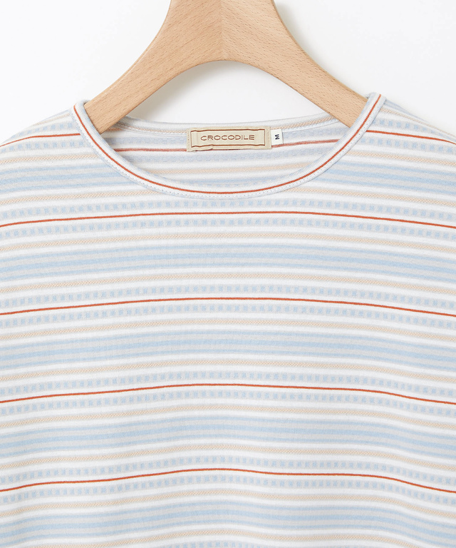 マルチボーダー プルオーバー  カットソー