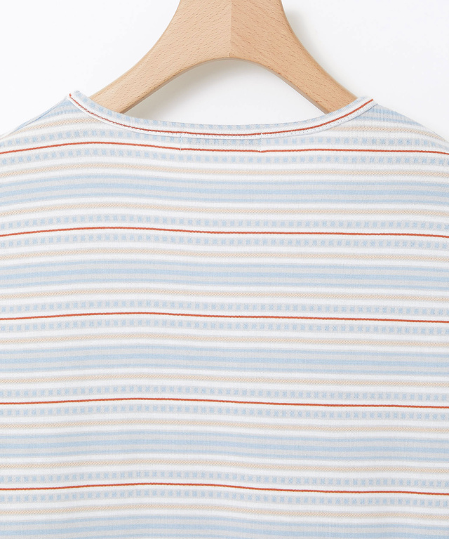 マルチボーダー プルオーバー  カットソー