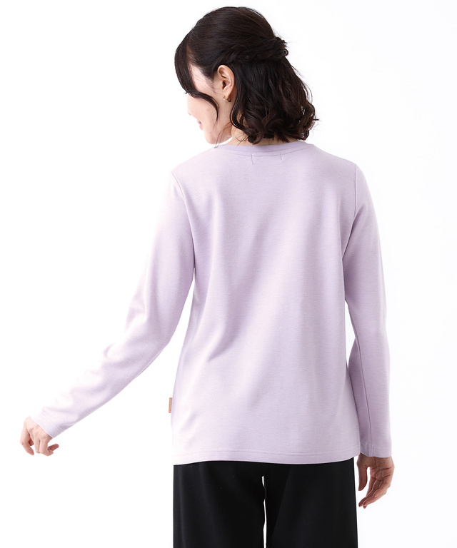 ダブルフェイス クルーネック カットソー