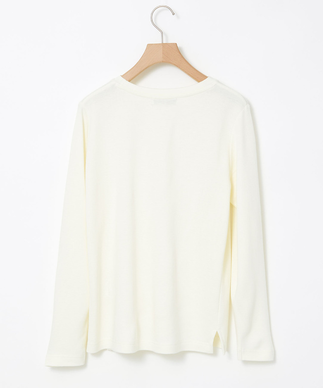 ダブルフェイス クルーネック カットソー