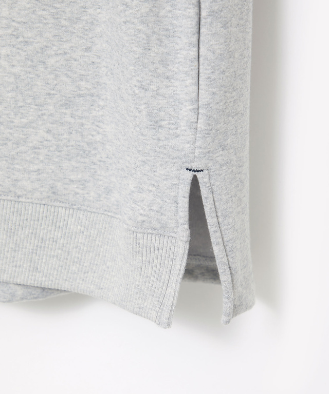 クルーネック リブ カットソー