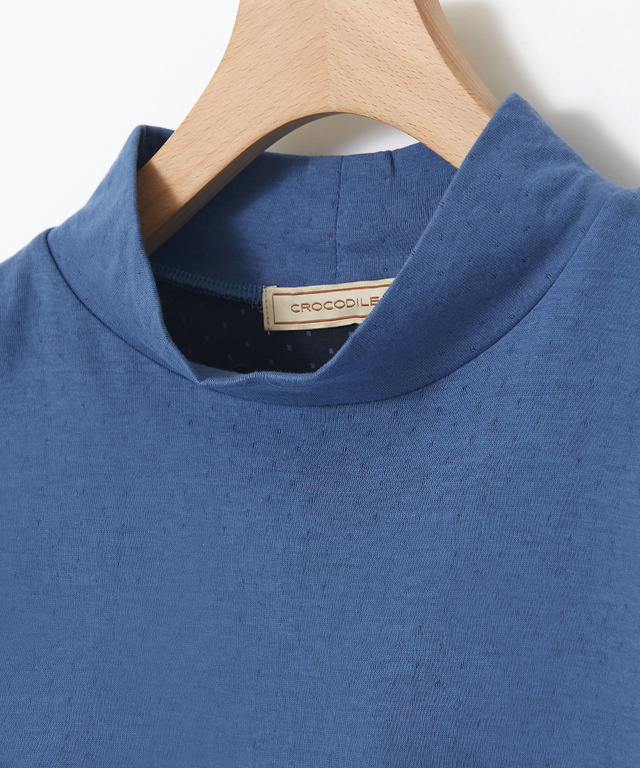 接結 ハイネック カットソー【一部店舗限定】