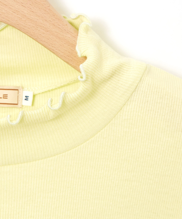 メロー ハイネック カットソー