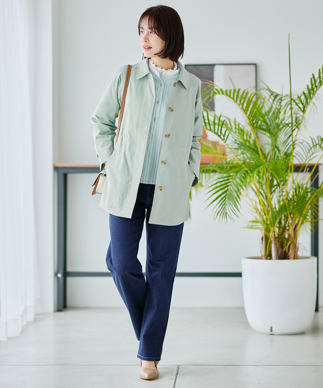 メロー ハイネック カットソー