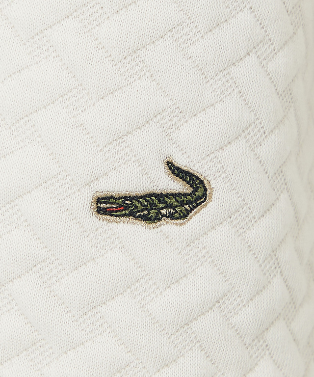 格子柄 ジャカード カーディガン