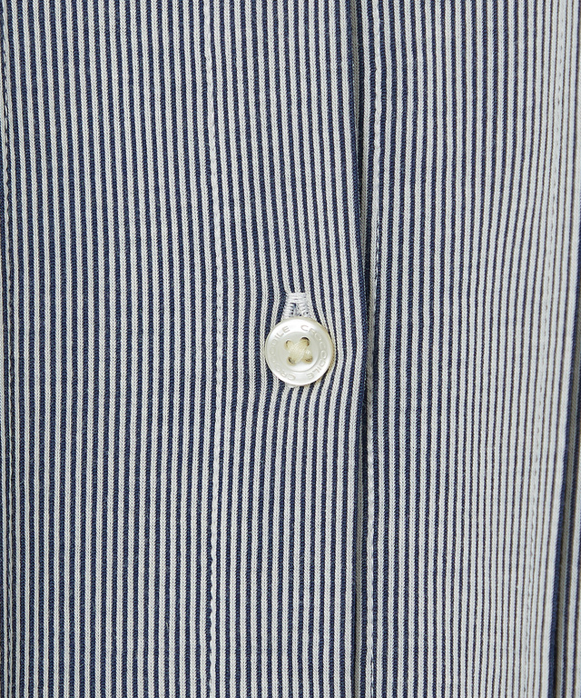 ストライプ ピンタック チュニック