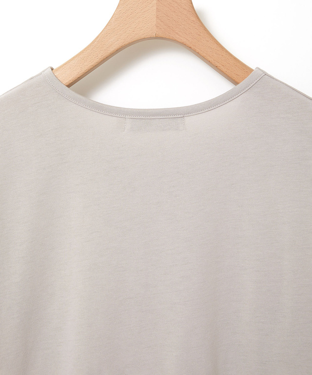 花柄刺繍 ドッキング プルオーバー