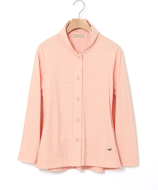 スノーコットン フード カーディガン【接触冷感】