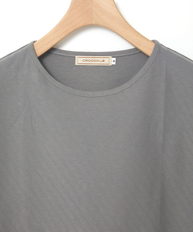 スノーコットン フレンチフリーブ カットソー【接触冷感】