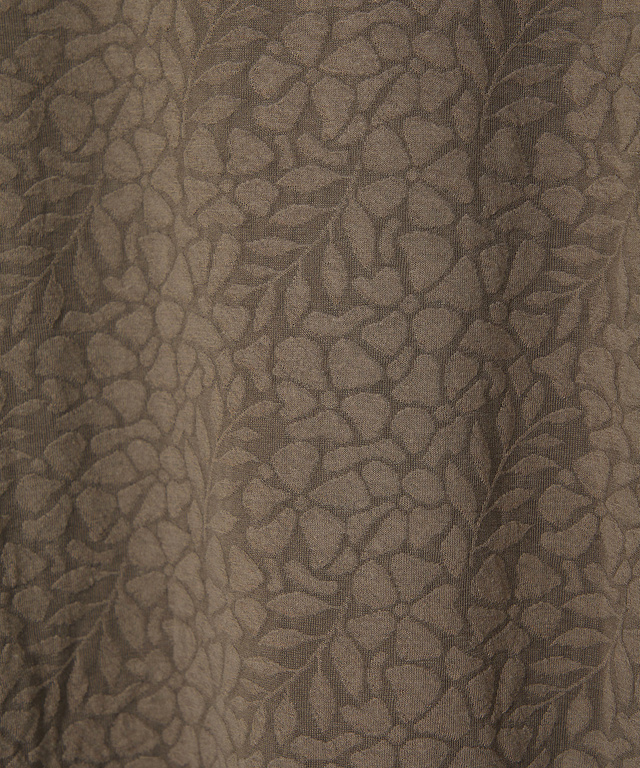 ボタニカル柄 ジャカード カットソー