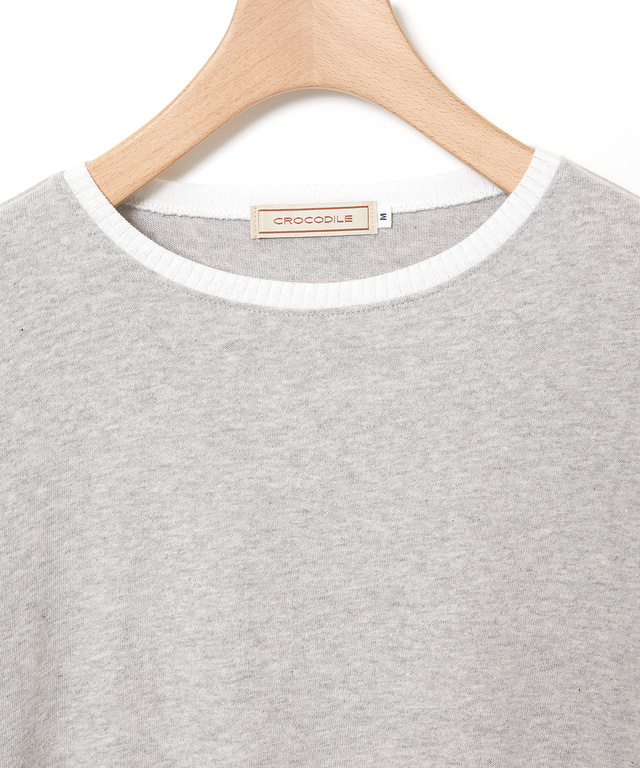 レイヤード風 長袖 Tシャツ