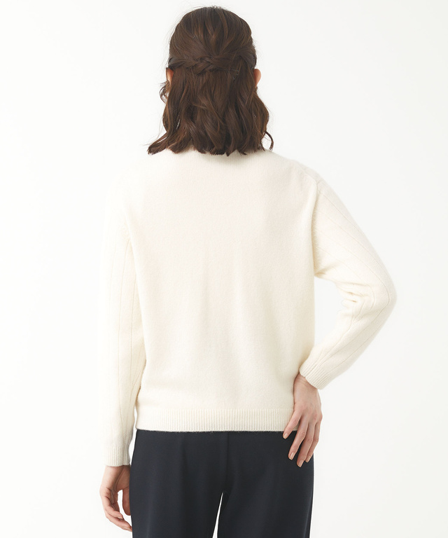 カシミヤ ケーブル プルオーバーニット【一部店舗限定】