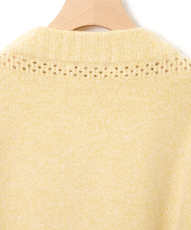 ボトルネック プルオーバーニット 