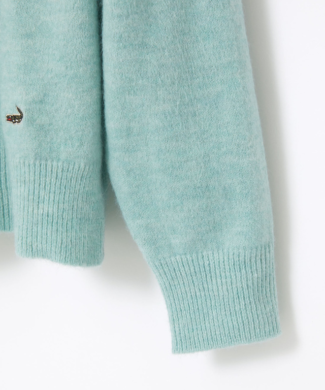 ウールブレンド アーガイル柄 ニット【手洗いOK】