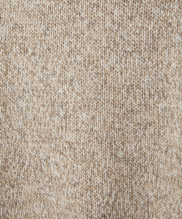 ウールブレンド カラーネップ ニット【手洗いOK】