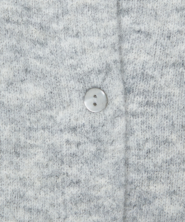 ウールブレンド フレア ニットカーディガン【手洗いOK】